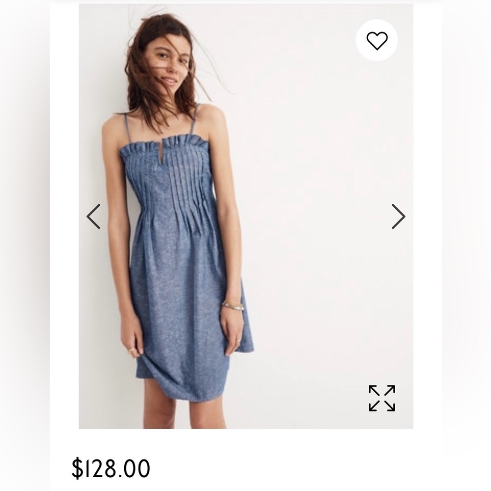 Madewell Cotton Denim Sundress